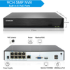 8CH 1080P PoE Cameras Systems