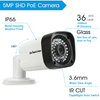 5MP PoE Cameras Systems